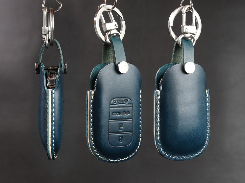Leather car key Case for Honda [2-4/5/7] Key Fob