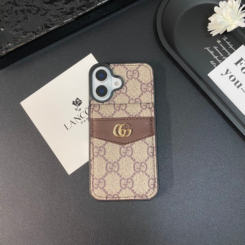 Etui na iPhone'a z torbą na karty Premium