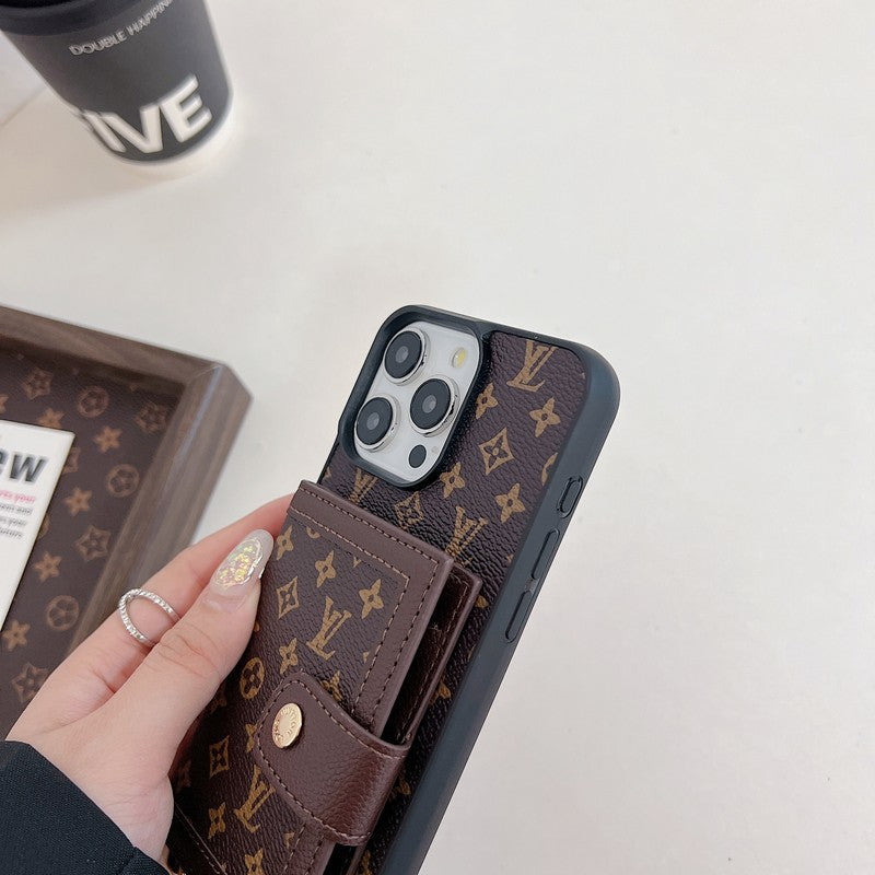 Étui pour iPhone Crossboday de sac de carte de luxe
