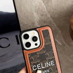 時尚手提皮革 16 iPhone 手機殼