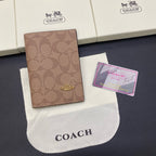 CO Classic Leather Passport Holder – Elegant Travel Organizer