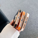 Fashion Diamond Logo Rose Gold iPhone Case
