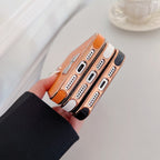 Classic Diamond Logo Rose Gold iPhone Case