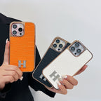 Classic Diamond Logo Rose Gold iPhone Case