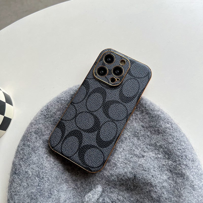 Klassiskt läderfodral för iPhone