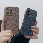 Klassiskt läderfodral för iPhone