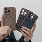 Klassiskt läderfodral för iPhone