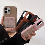 Кожаный чехол для iPhone Classic Card Bag