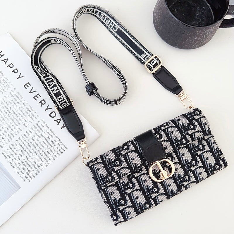 Modische Tasche, Schals, Kette, iPhone-Hülle