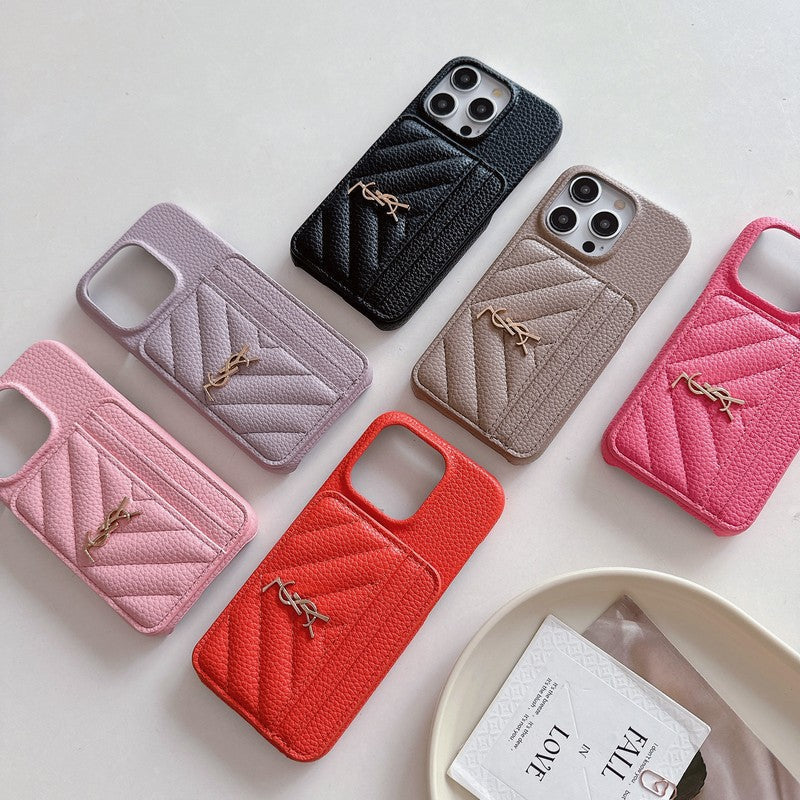 Saint Card Bag Δερμάτινη θήκη iPhone