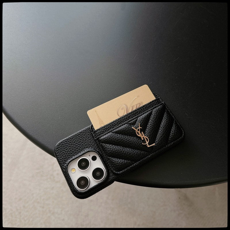 Saint Card Bag Δερμάτινη θήκη iPhone