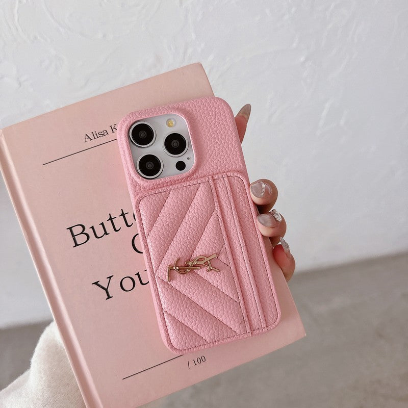 Saint Card Bag Δερμάτινη θήκη iPhone