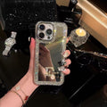 Elbűvölő szépségtükör iPhone-tok – Smink & stílus útközben!