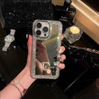 Elbűvölő szépségtükör iPhone-tok – Smink & stílus útközben!
