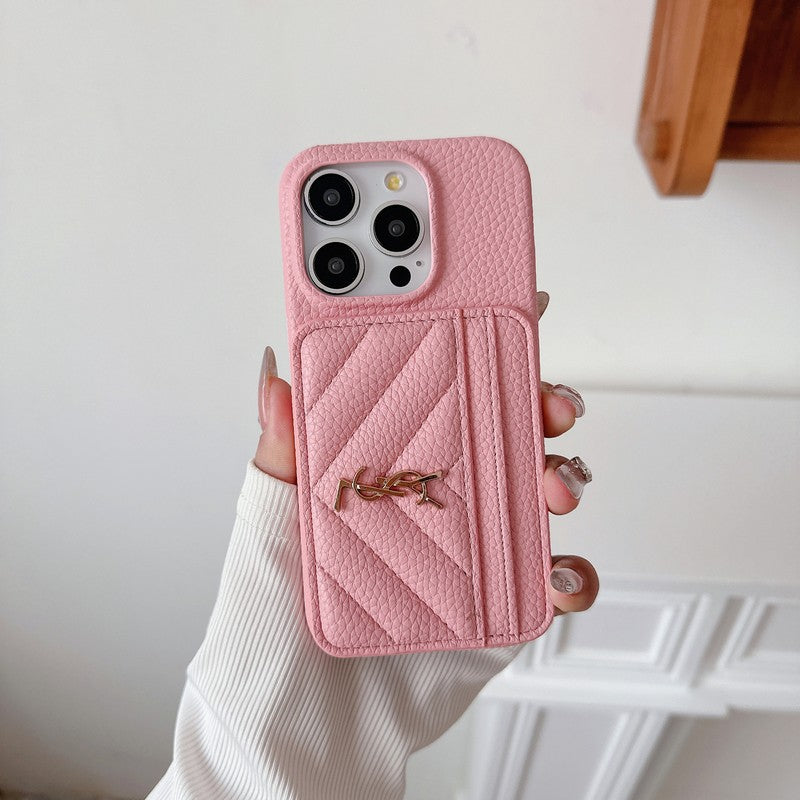 Saint Card Bag Δερμάτινη θήκη iPhone