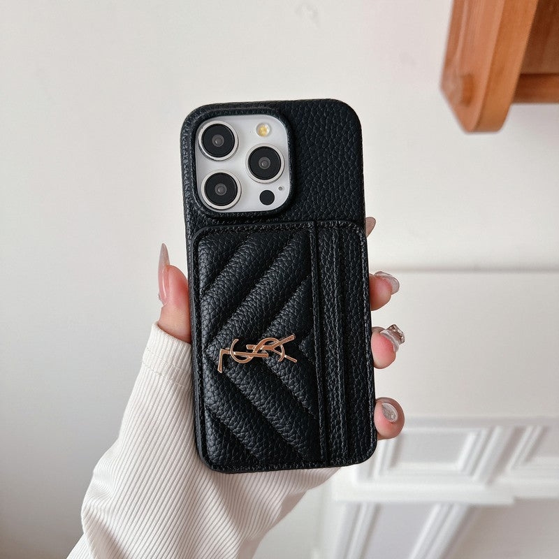 Saint Card Bag Δερμάτινη θήκη iPhone