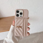 Δερμάτινη θήκη για iPhone σε χρώμα Saint Card