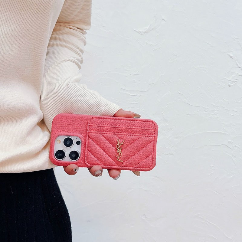 Saint Card Bag Δερμάτινη θήκη iPhone