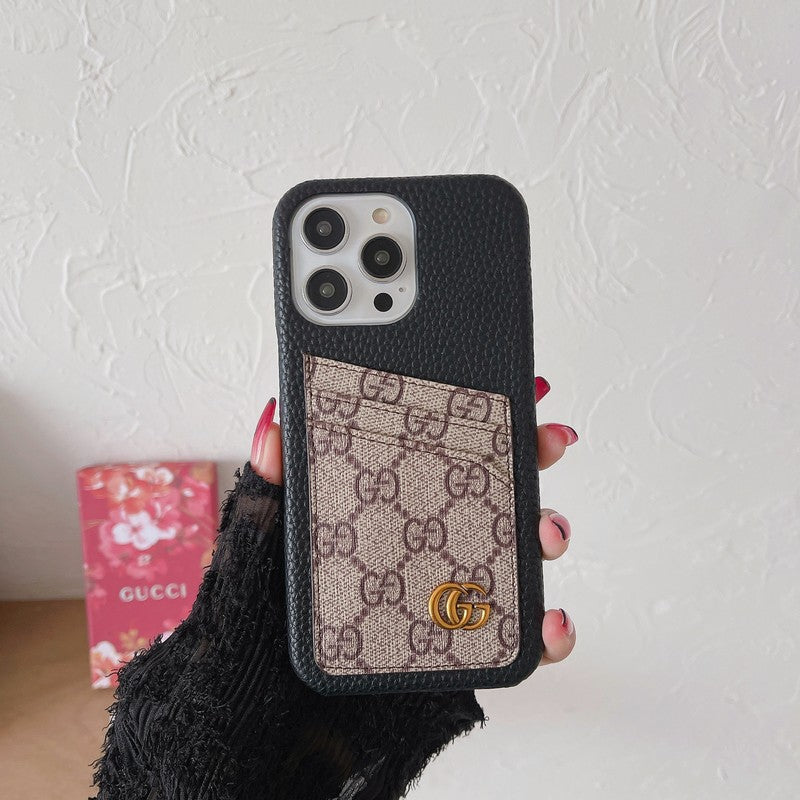 Premium Card Bag Classic iPhone Case