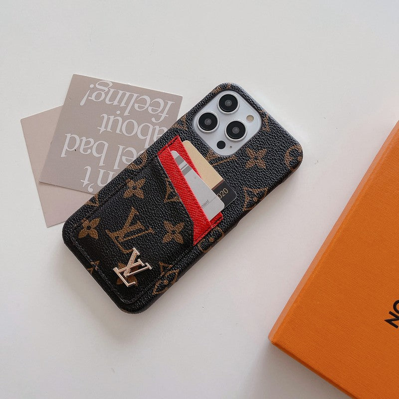 Luxe kaarttas Klassiek iPhone-hoesje