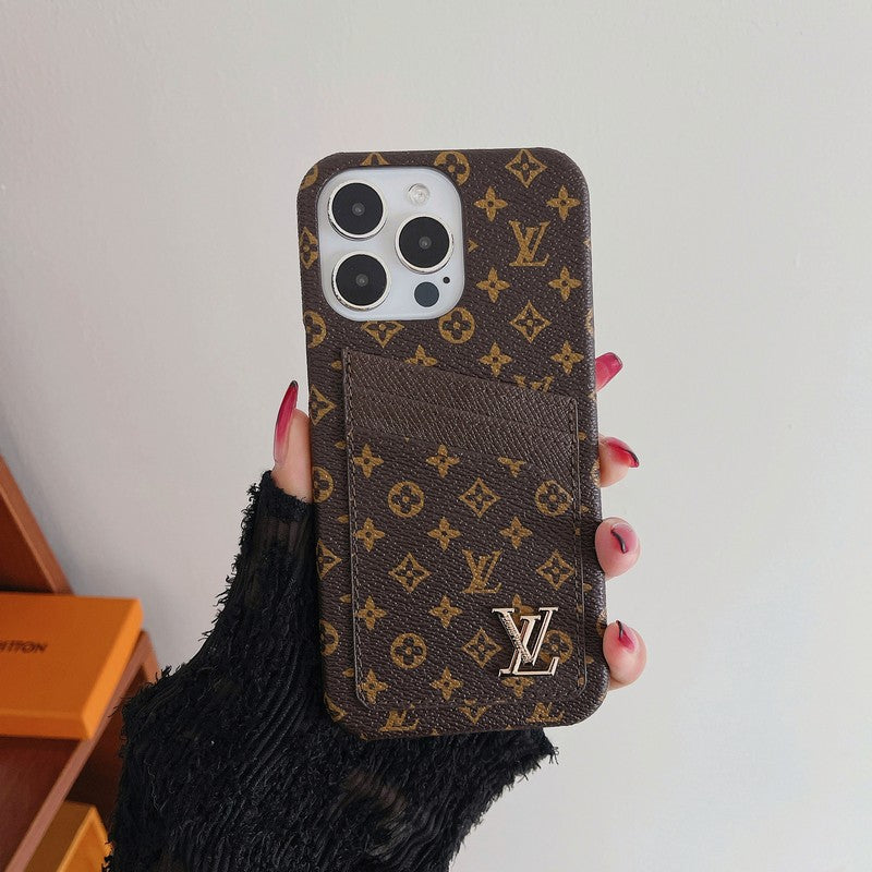 Τσάντα κάρτας πολυτελείας Classic Case για iPhone