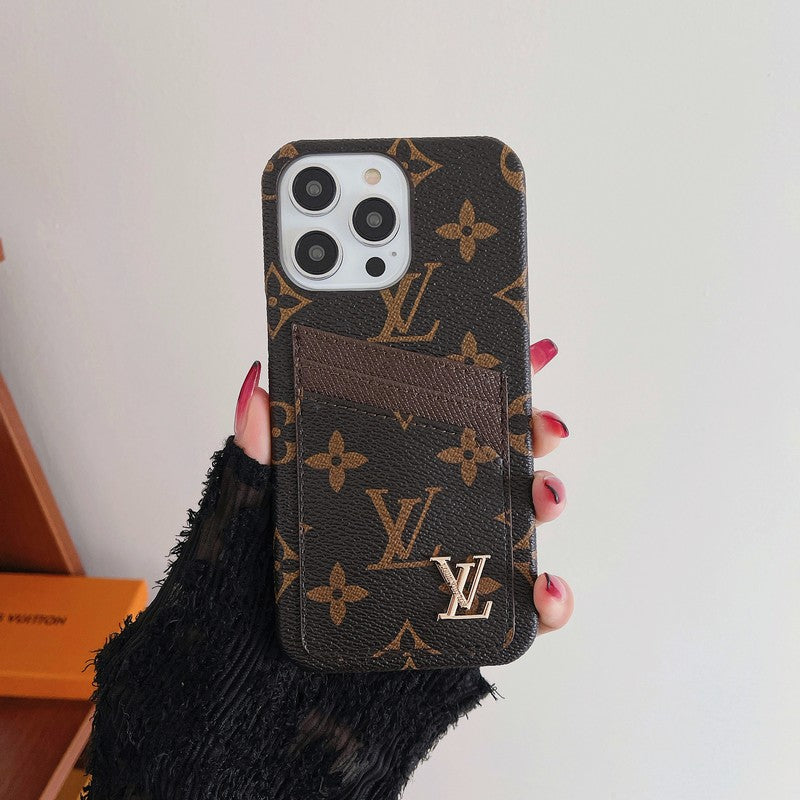 Τσάντα κάρτας πολυτελείας Classic Case για iPhone
