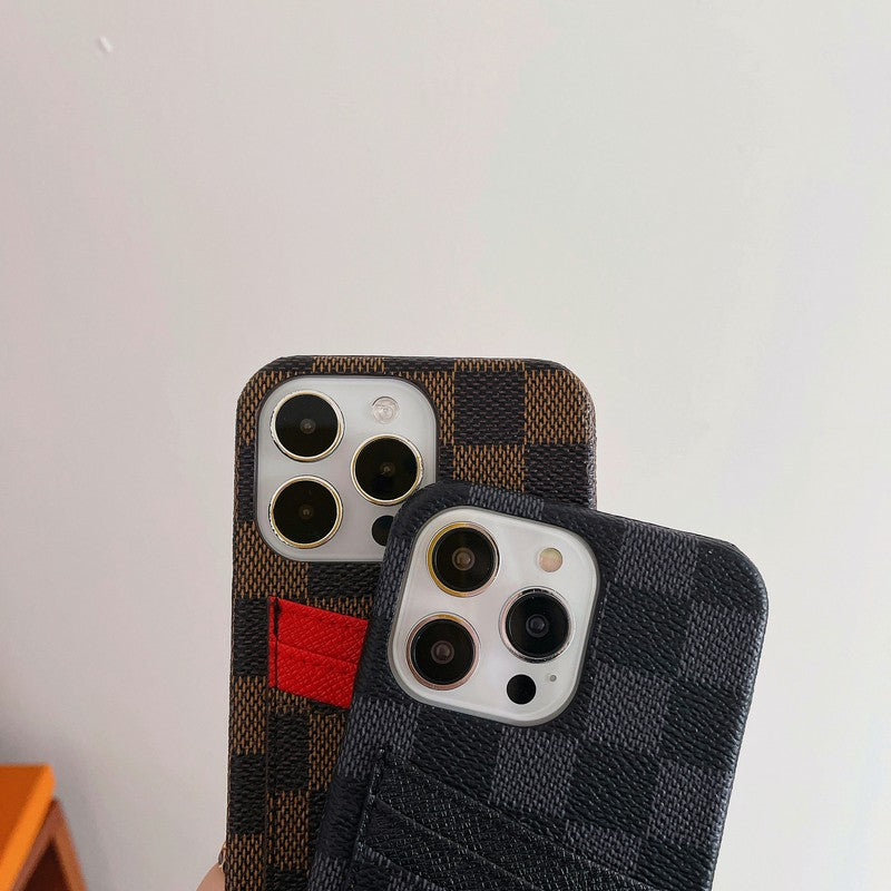 Luxe kaarttas Klassiek iPhone-hoesje