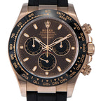 Luxury Chronograph Sport Watch with Rubber Strap