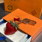 Luxury Lollipop Monogram Bag Charm Keychain