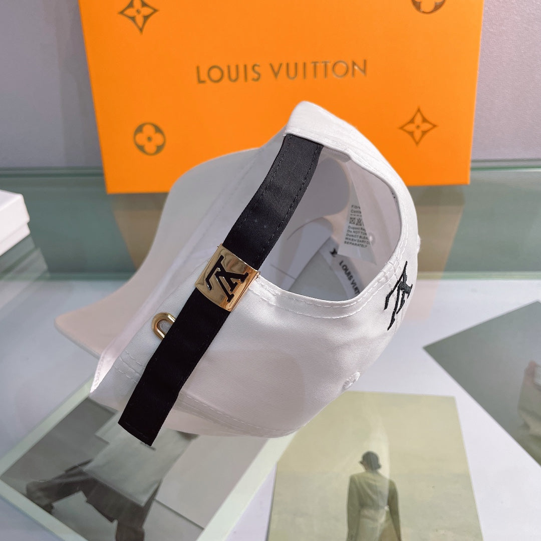Luxury Embroidered Monogram Baseball Cap | Luxury Designer Hat