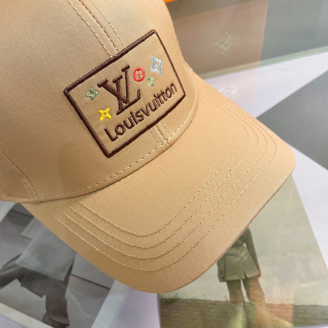 Luxury Embroidered Monogram Baseball Cap | Luxury Designer Hat