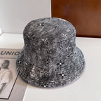 Luxury Monogram Embroidered Bucket Hat