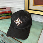 Luxury 3D Monogram Embroidered Baseball Cap