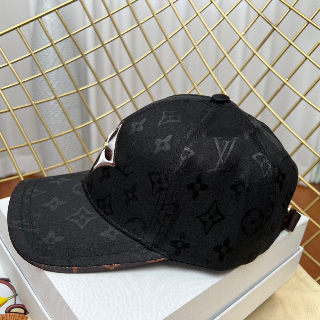 Luxury 3D Monogram Embroidered Baseball Cap