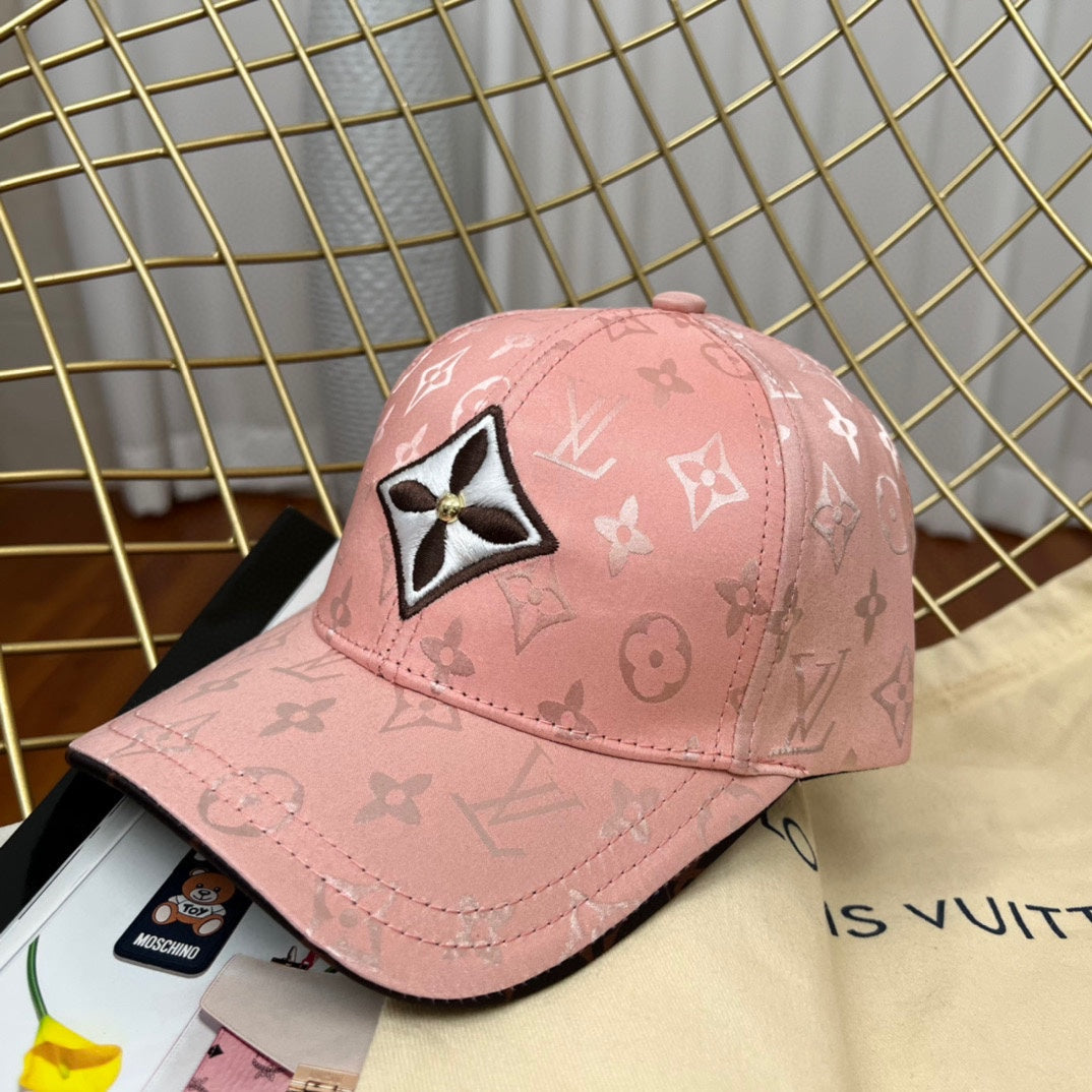 Luxury 3D Monogram Embroidered Baseball Cap