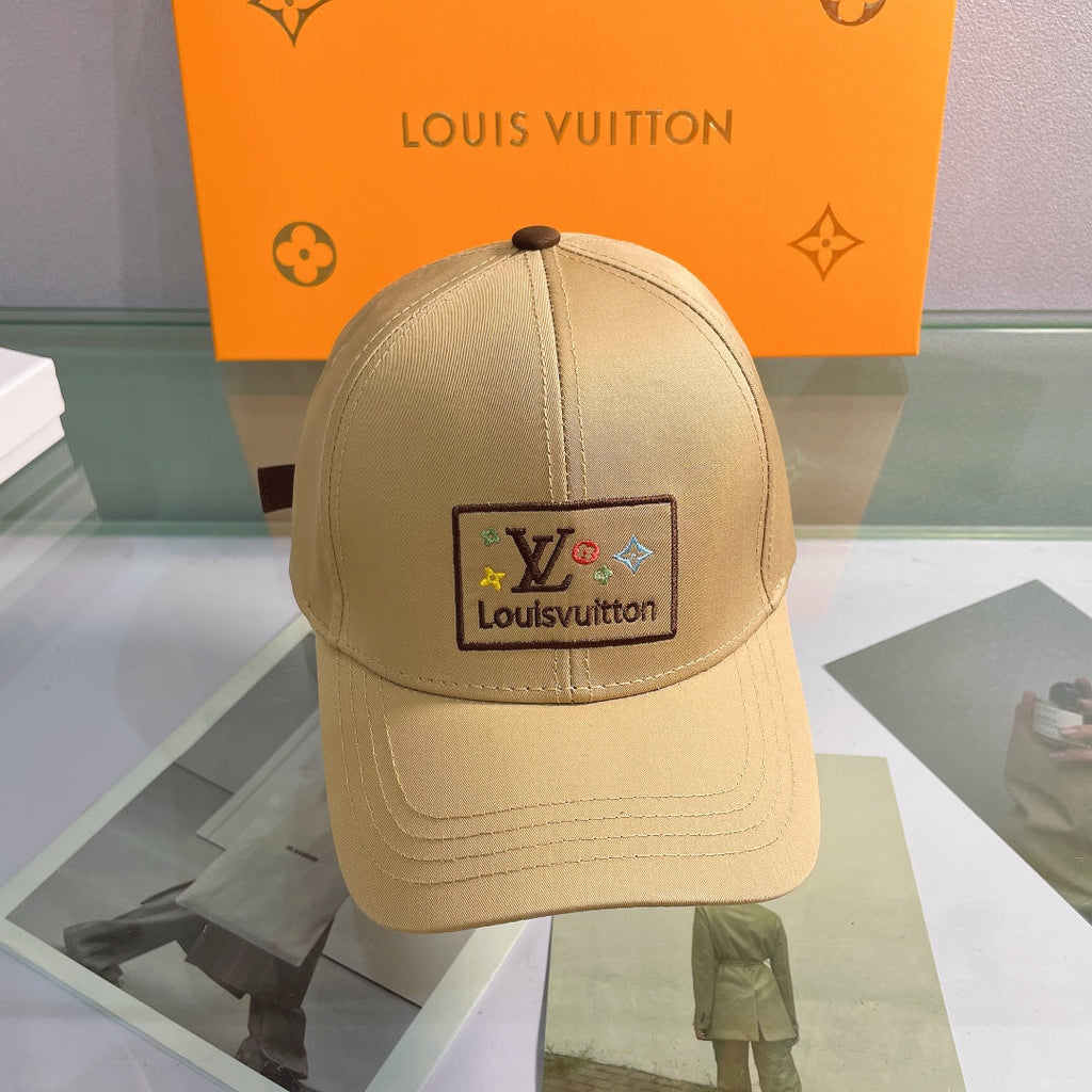 Luxury Embroidered Monogram Baseball Cap | Luxury Designer Hat