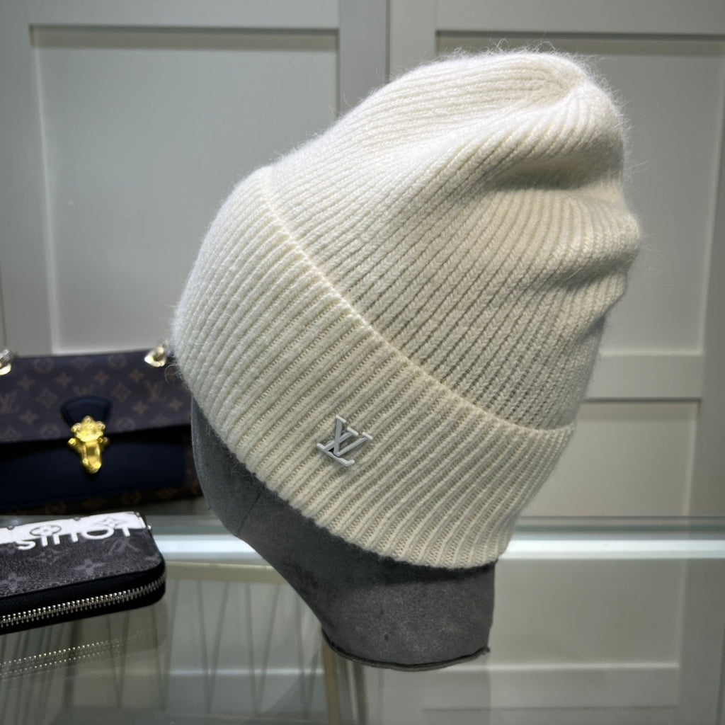 Luxury Embroidered Wool Beanie | Luxury Designer Winter Hat