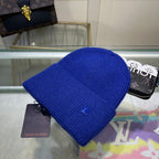 Luxury Embroidered Wool Beanie | Luxury Designer Winter Hat
