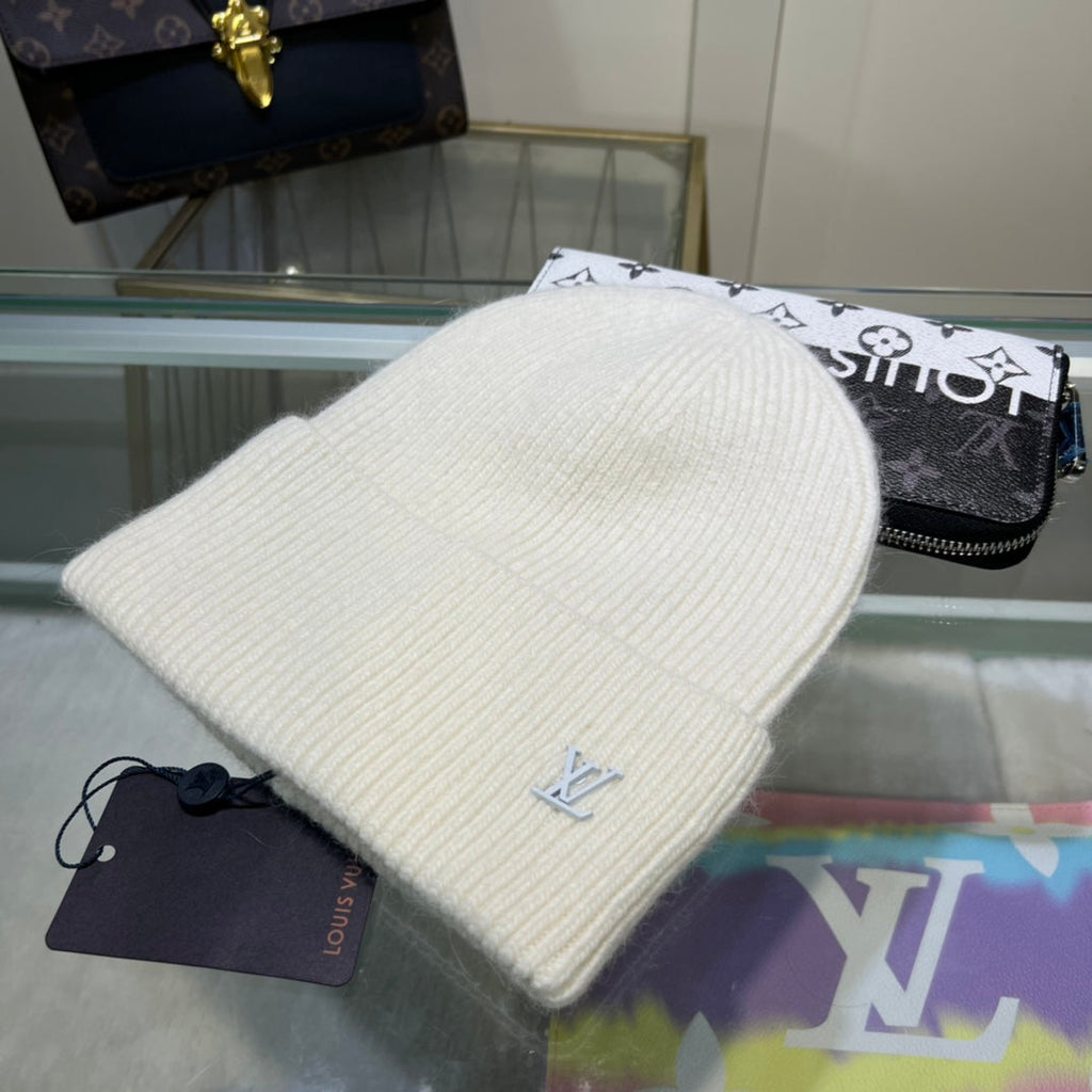 Luxury Embroidered Wool Beanie | Luxury Designer Winter Hat