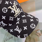 Luxury Embroidered Monogram Baseball Cap