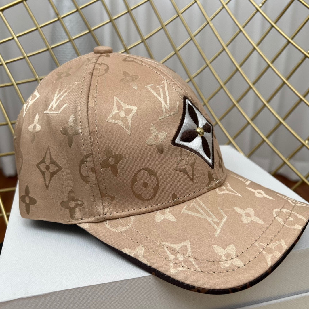 Luxury 3D Monogram Embroidered Baseball Cap
