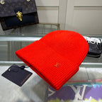 Luxury Embroidered Wool Beanie | Luxury Designer Winter Hat