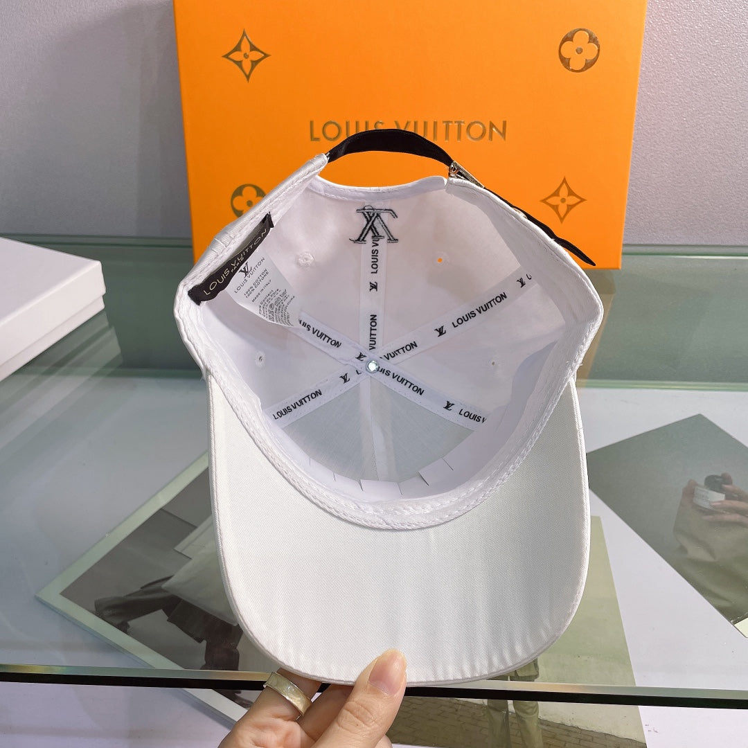 Luxury Embroidered Monogram Baseball Cap | Luxury Designer Hat