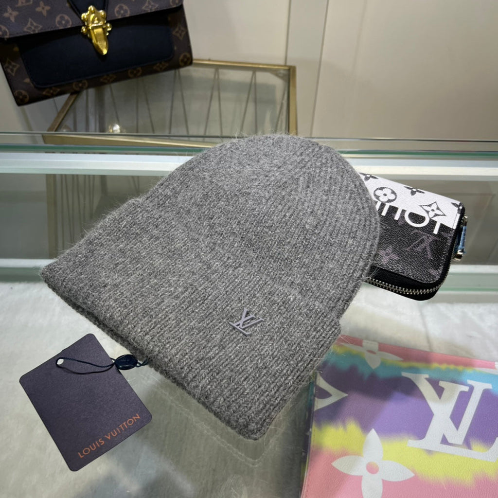 Luxury Embroidered Wool Beanie | Luxury Designer Winter Hat
