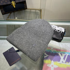 Luxury Embroidered Wool Beanie | Luxury Designer Winter Hat
