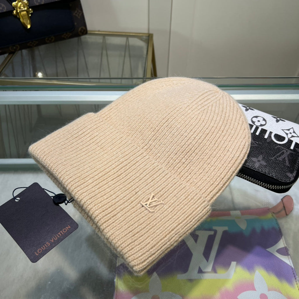 Luxury Embroidered Wool Beanie | Luxury Designer Winter Hat
