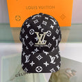 Luxury Embroidered Monogram Baseball Cap