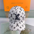 Luxury Embroidered Monogram Baseball Cap