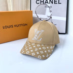 Luxury Monogram Embroidered Baseball Cap