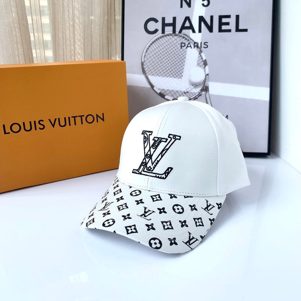 Luxury Monogram Embroidered Baseball Cap